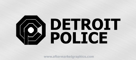 OCP Detroit Police Decal